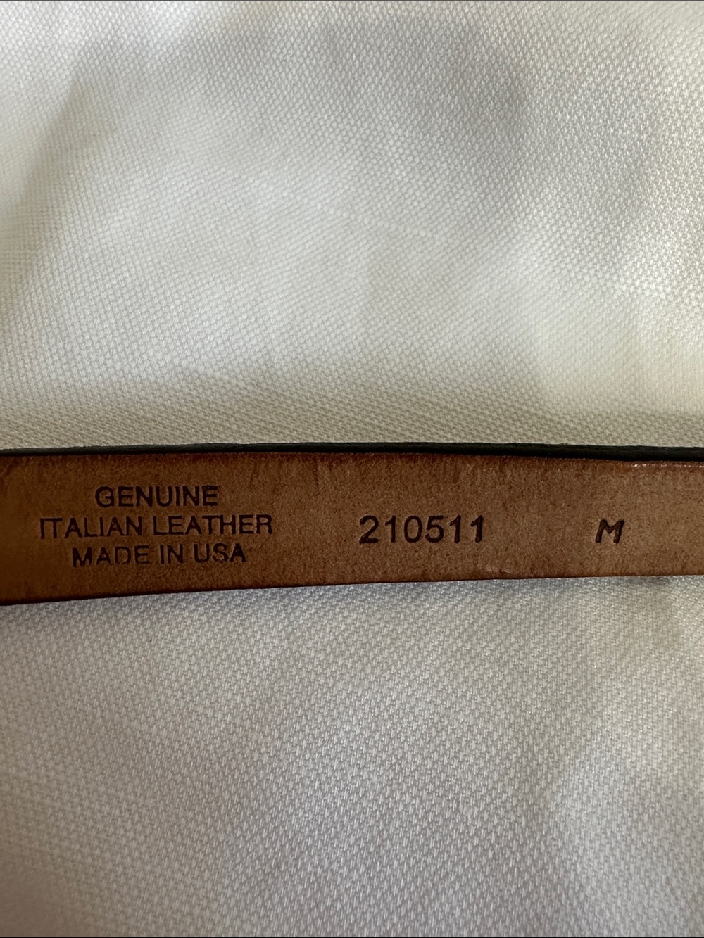 Banana Republic Snakeskin-Pattern Leather Belt - Beige & Brown - Picture 3 of 8